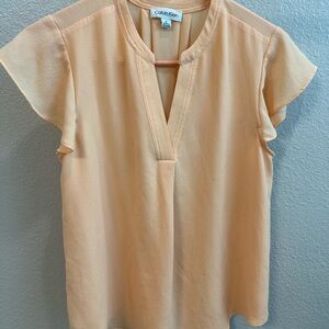 Calvin Klein Apricot Blouse for Women